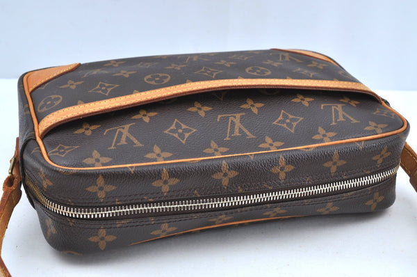 Authentic Louis Vuitton Monogram Trocadero 27 Shoulder Cross Bag M51274 LV 3639H