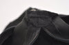 Authentic PRADA Nylon Tessuto Leather Clutch Hand Bag Purse Black 3639J