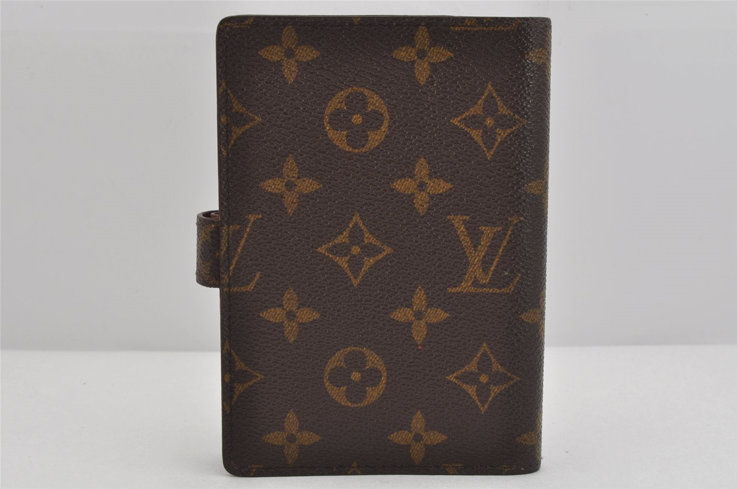 Authentic Louis Vuitton Monogram Agenda PM Notebook Cover R20005 LV 3639K