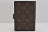 Authentic Louis Vuitton Monogram Agenda PM Notebook Cover R20005 LV 3639K