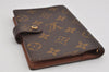 Authentic Louis Vuitton Monogram Agenda PM Notebook Cover R20005 LV 3639K