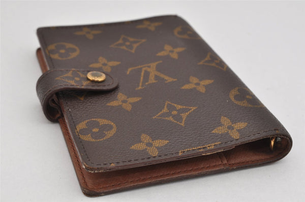 Authentic Louis Vuitton Monogram Agenda PM Notebook Cover R20005 LV 3639K