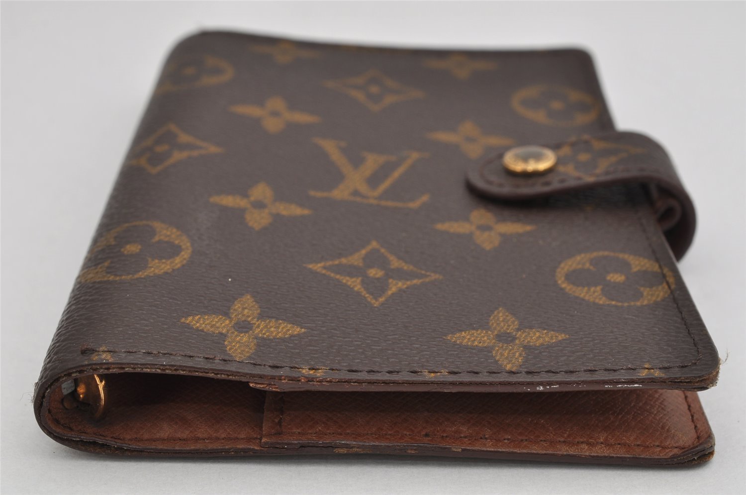 Authentic Louis Vuitton Monogram Agenda PM Notebook Cover R20005 LV 3639K