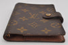 Authentic Louis Vuitton Monogram Agenda PM Notebook Cover R20005 LV 3639K