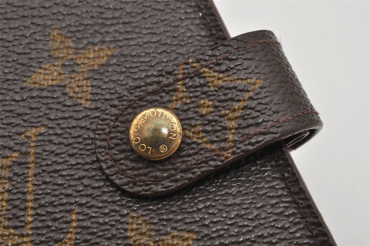 Authentic Louis Vuitton Monogram Agenda PM Notebook Cover R20005 LV 3639K