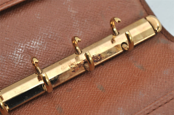Authentic Louis Vuitton Monogram Agenda PM Notebook Cover R20005 LV 3639K