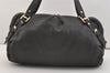 Authentic GUCCI Vintage 2Way Shoulder Hand Bag Leather 269929 Black 3640J