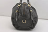 Authentic GUCCI Vintage 2Way Shoulder Hand Bag Leather 269929 Black 3640J