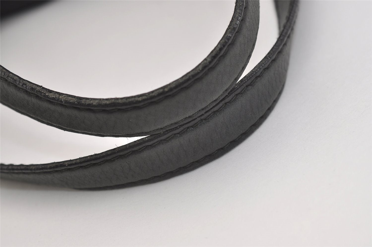 Authentic GUCCI Vintage 2Way Shoulder Hand Bag Leather 269929 Black 3640J