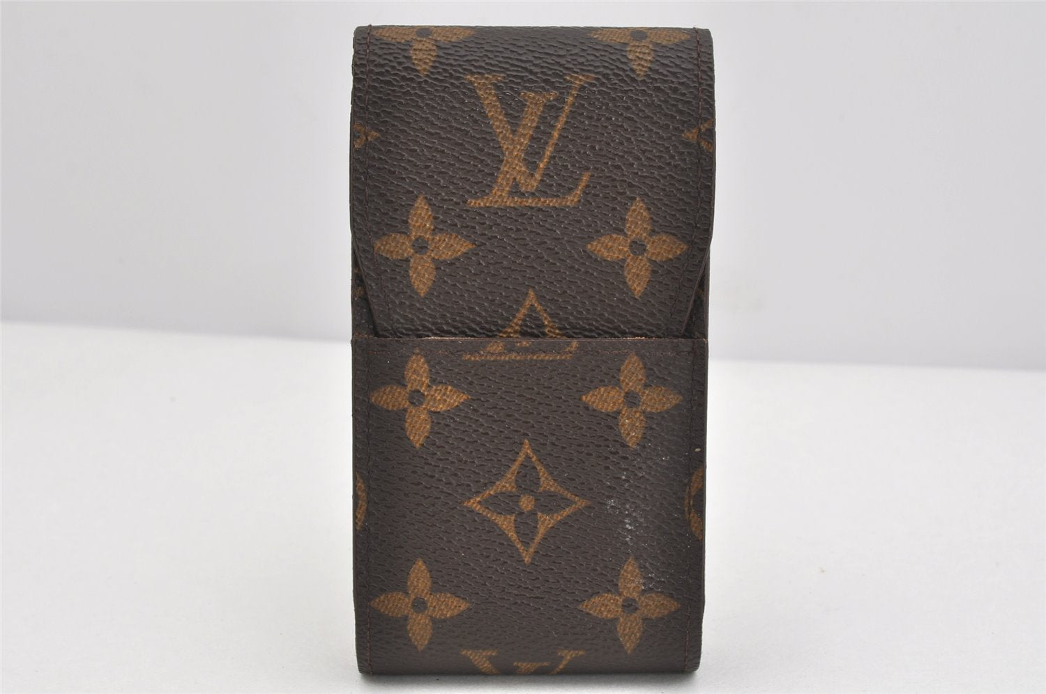 Authentic Louis Vuitton Monogram Etui Cigarette Case M63024 LV 3640K