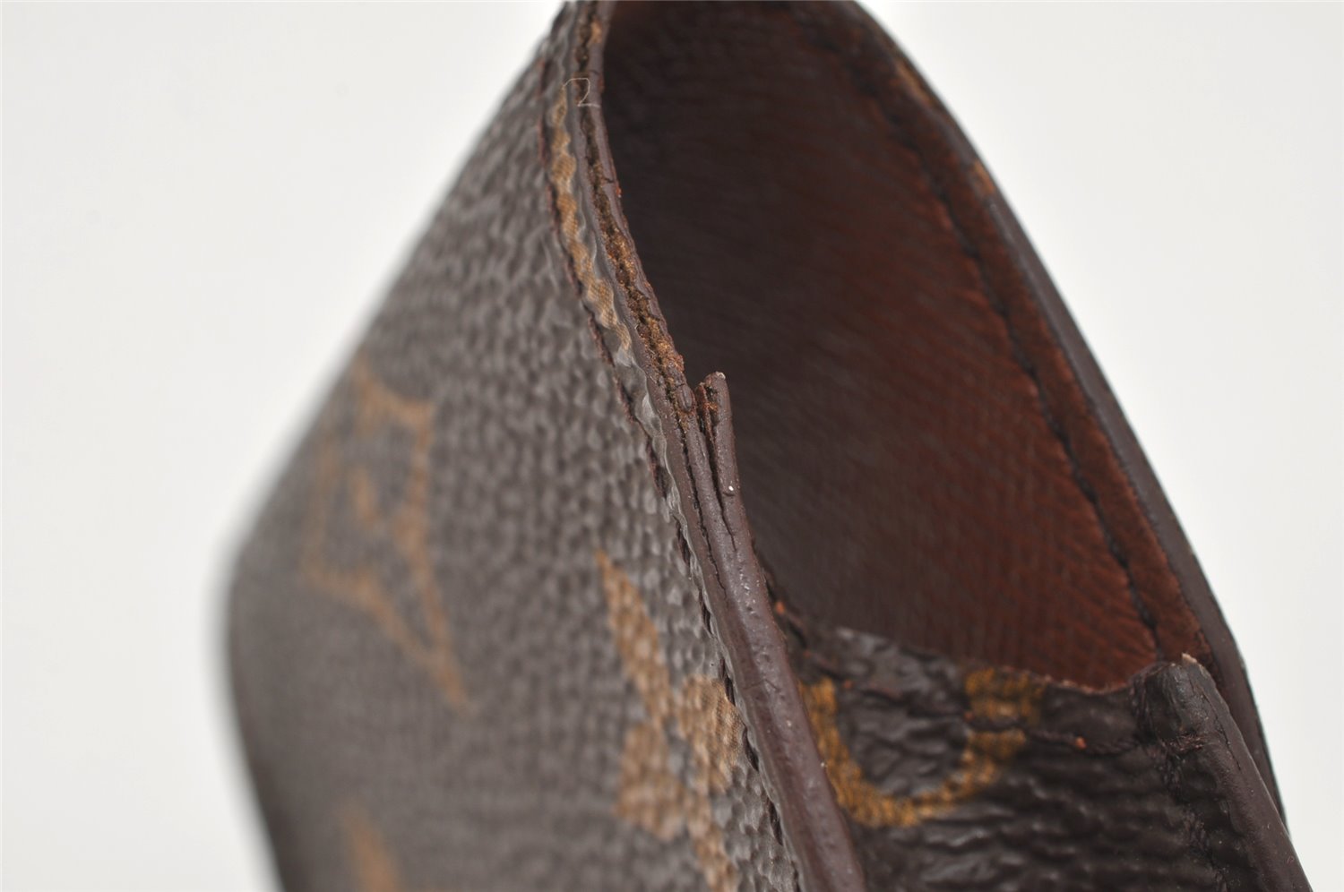 Authentic Louis Vuitton Monogram Etui Cigarette Case M63024 LV 3640K