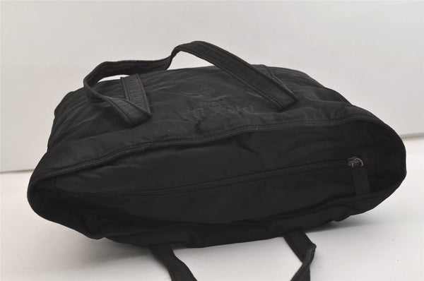 Authentic PRADA Vintage Nylon Tessuto Shoulder Tote Bag Black 3641J