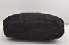 Authentic PRADA Vintage Nylon Tessuto Shoulder Tote Bag Black 3641J