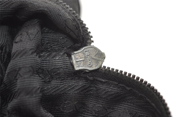 Authentic PRADA Vintage Nylon Tessuto Shoulder Tote Bag Black 3641J