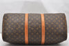 Authentic Louis Vuitton Monogram Keepall 50 Travel Boston Bag M41426 LV 3642K