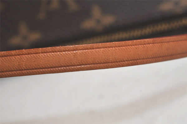 Authentic Louis Vuitton Monogram Pochette Accessoires Pouch M51980 LV 3643K