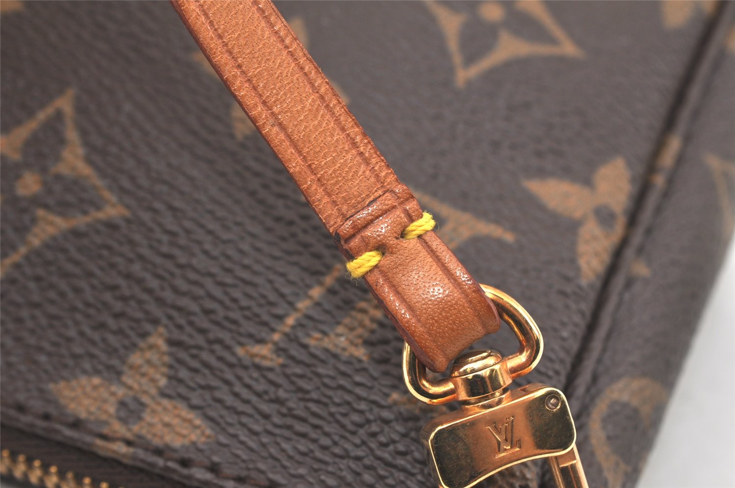 Authentic Louis Vuitton Monogram Pochette Accessoires Pouch M51980 LV 3643K