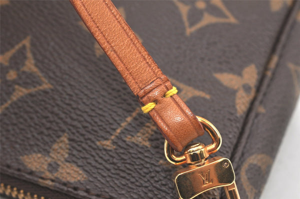 Authentic Louis Vuitton Monogram Pochette Accessoires Pouch M51980 LV 3643K