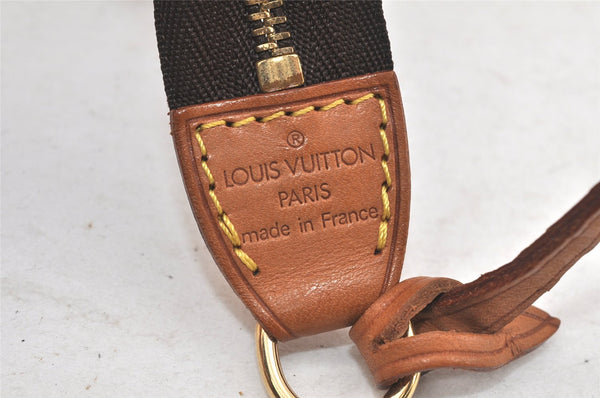 Authentic Louis Vuitton Monogram Pochette Accessoires Pouch M51980 LV 3643K