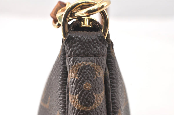 Authentic Louis Vuitton Monogram Pochette Accessoires Pouch M51980 LV 3643K