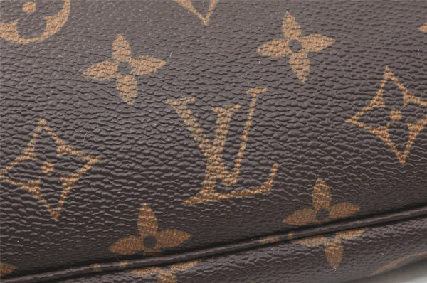 Authentic Louis Vuitton Monogram Pochette Accessoires Pouch M51980 LV 3643K