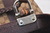 Authentic GUCCI Bamboo Shoulder Hand Bag GG Canvas Leather 232946 Brown 3645K