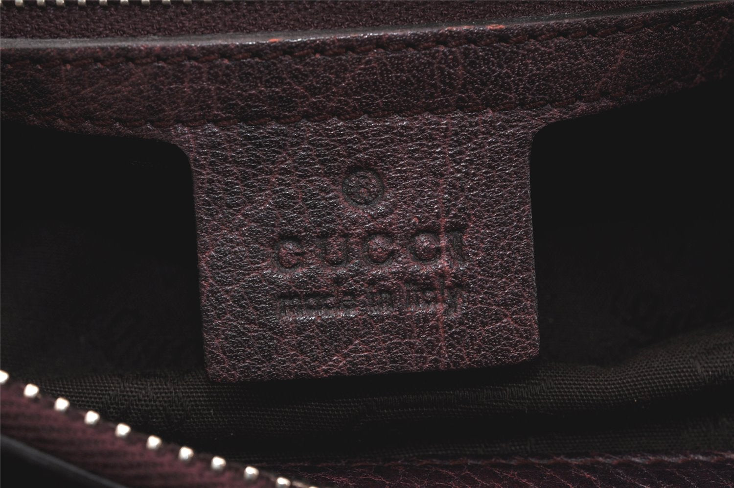 Authentic GUCCI Bamboo Shoulder Hand Bag GG Canvas Leather 232946 Brown 3645K