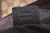 Authentic GUCCI Bamboo Shoulder Hand Bag GG Canvas Leather 232946 Brown 3645K