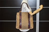 Authentic GUCCI Bamboo Shoulder Hand Bag GG Canvas Leather 232946 Brown 3645K