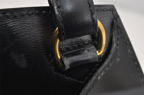 Authentic Louis Vuitton Epi Cluny Shoulder Bag Purse Black M52252 LV 3646I