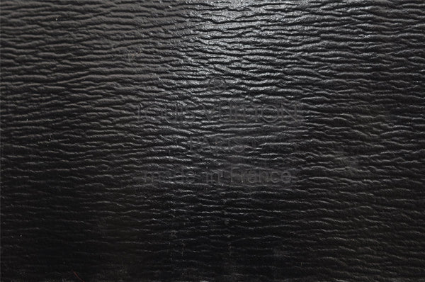 Authentic Louis Vuitton Epi Cluny Shoulder Bag Purse Black M52252 LV 3646I