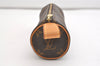 Authentic Louis Vuitton Monogram Trousse Ronde Pen Case Pouch M47630 Junk 3646J