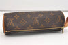 Authentic Louis Vuitton Monogram Trousse Ronde Pen Case Pouch M47630 Junk 3646J