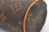 Authentic Louis Vuitton Monogram Trousse Ronde Pen Case Pouch M47630 Junk 3646J