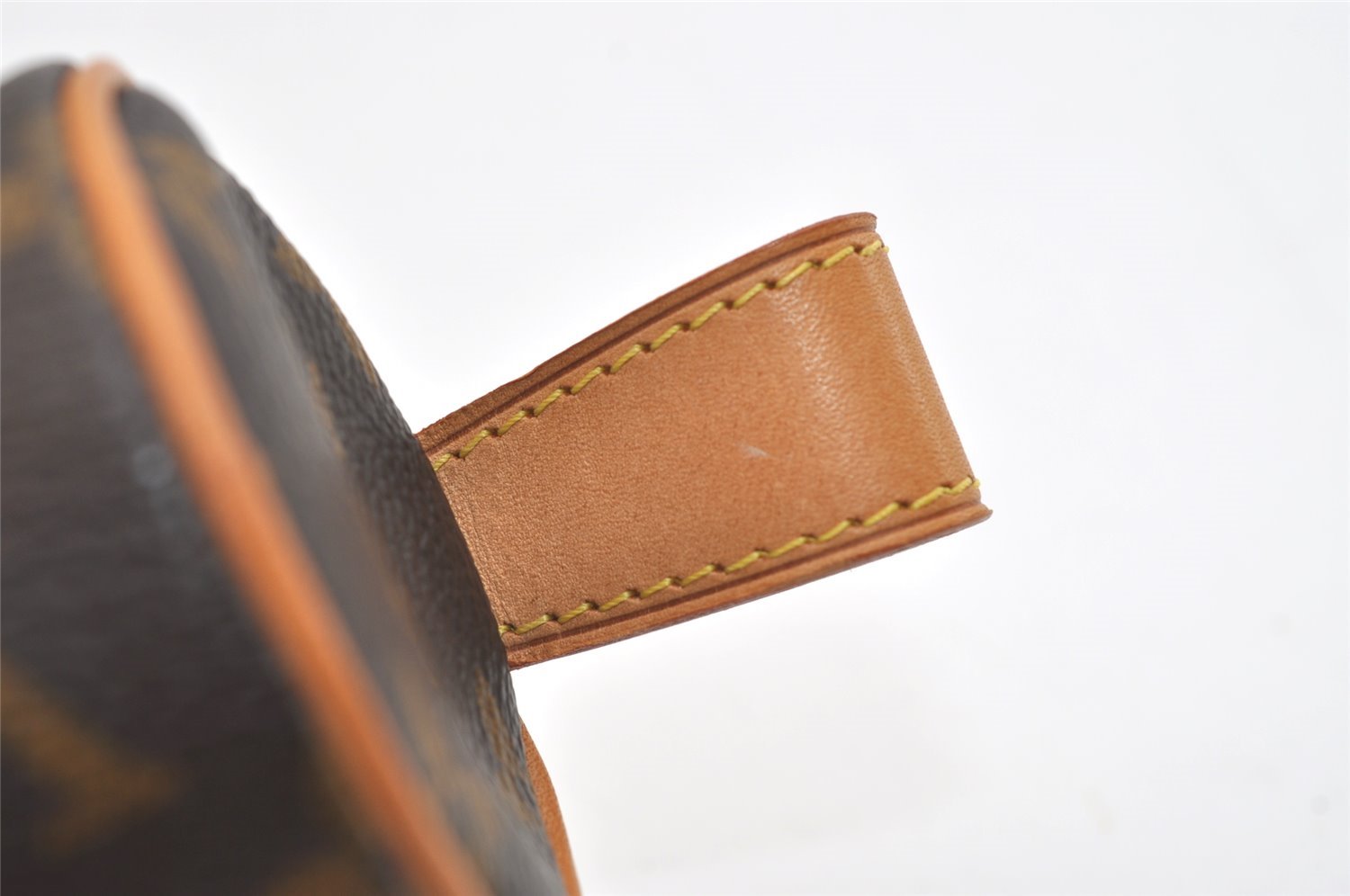 Authentic Louis Vuitton Monogram Trousse Ronde Pen Case Pouch M47630 Junk 3646J