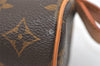 Authentic Louis Vuitton Monogram Trousse Ronde Pen Case Pouch M47630 Junk 3646J