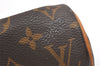 Authentic Louis Vuitton Monogram Trousse Ronde Pen Case Pouch M47630 Junk 3646J