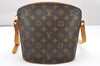 Authentic Louis Vuitton Monogram Drouot Shoulder Cross Body Bag M51290 LV 3648K