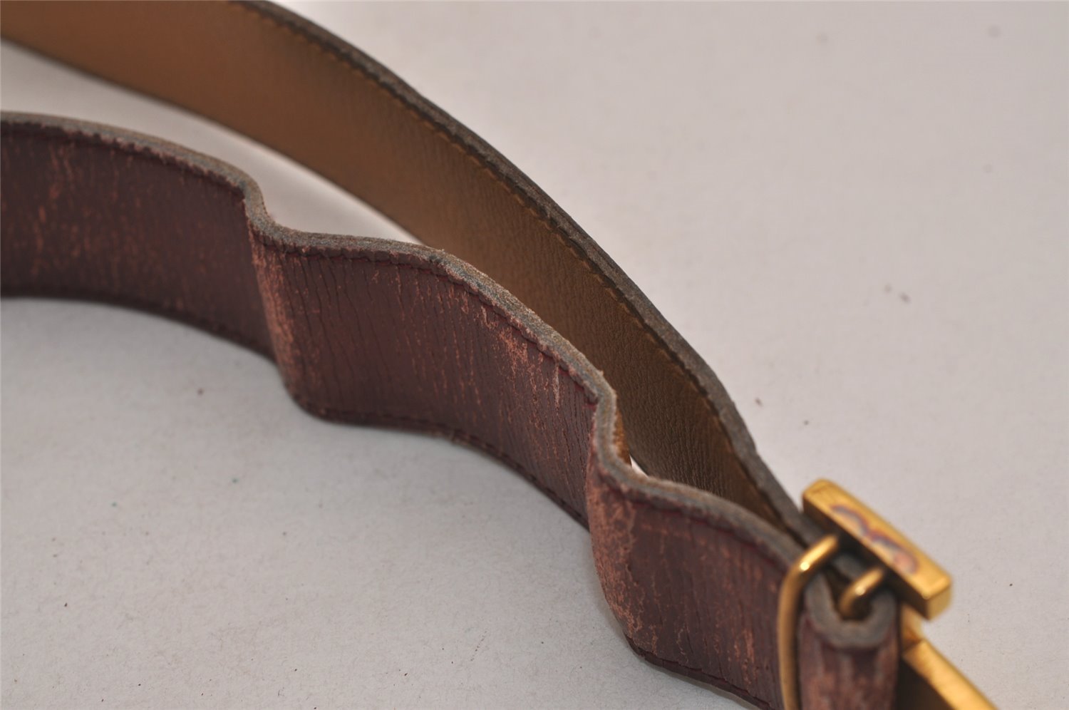 Authentic HERMES Constance Leather Belt Size 100cm 39.4