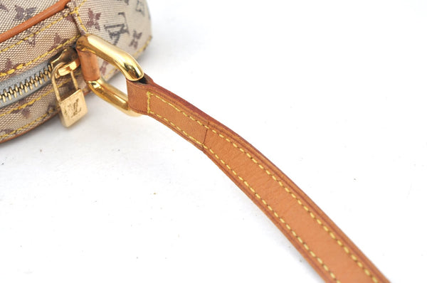 Auth Louis Vuitton Monogram Mini Juliet MM Shoulder Cross Bag M92004 LV 3650H