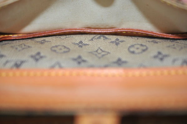 Auth Louis Vuitton Monogram Mini Juliet MM Shoulder Cross Bag M92004 LV 3650H