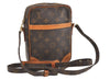Authentic Louis Vuitton Monogram Danube Shoulder Cross Body Bag M45266 LV 3650J