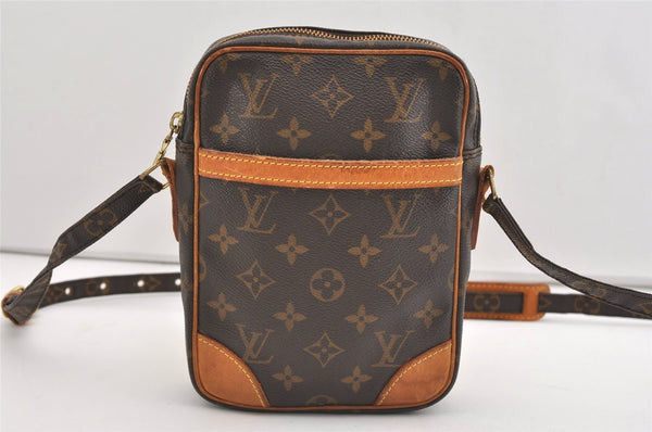 Authentic Louis Vuitton Monogram Danube Shoulder Cross Body Bag M45266 LV 3650J