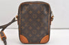 Authentic Louis Vuitton Monogram Danube Shoulder Cross Body Bag M45266 LV 3650J
