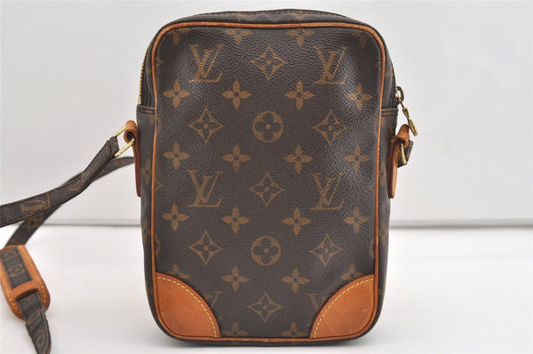 Authentic Louis Vuitton Monogram Danube Shoulder Cross Body Bag M45266 LV 3650J