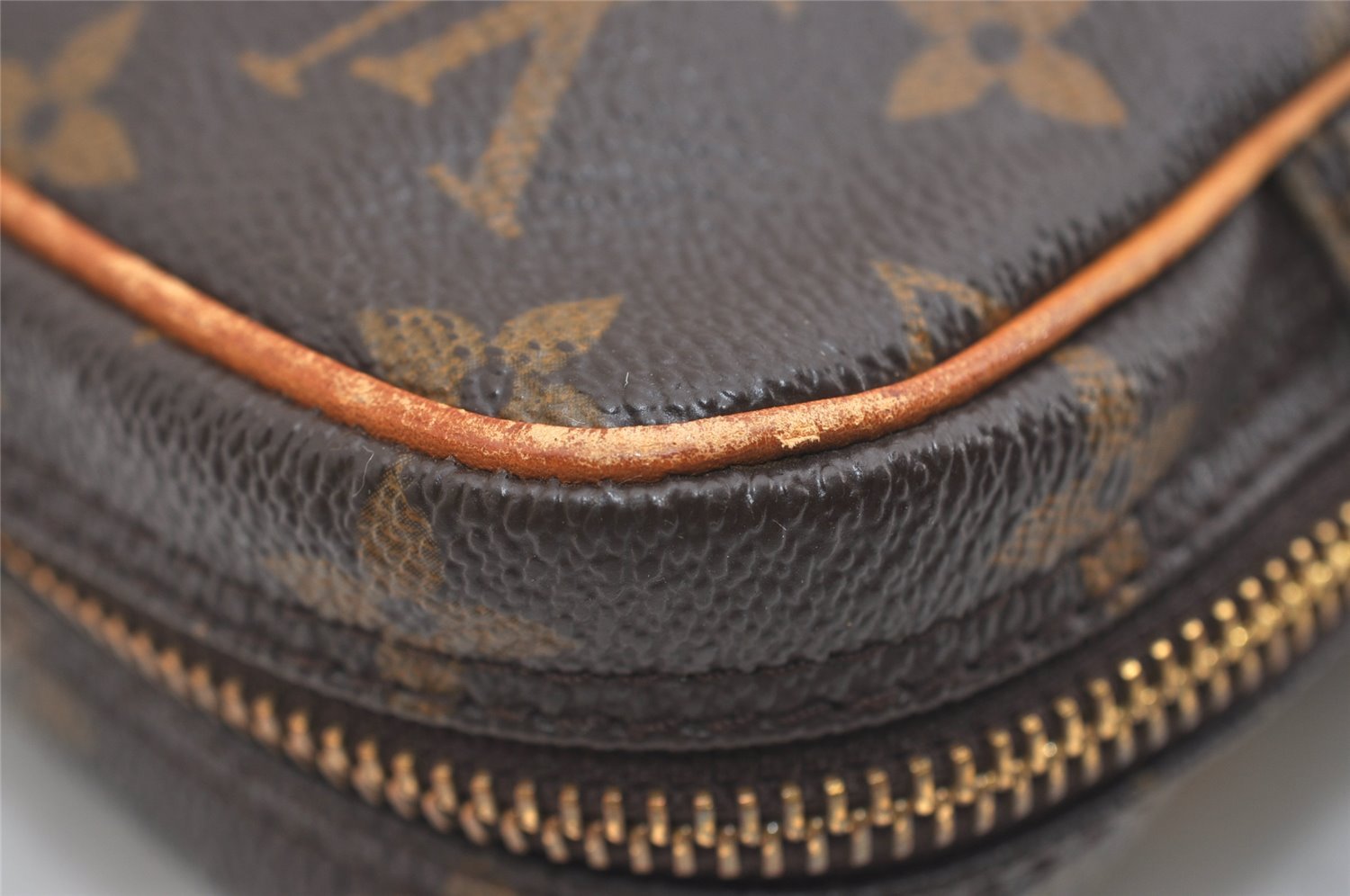 Authentic Louis Vuitton Monogram Danube Shoulder Cross Body Bag M45266 LV 3650J