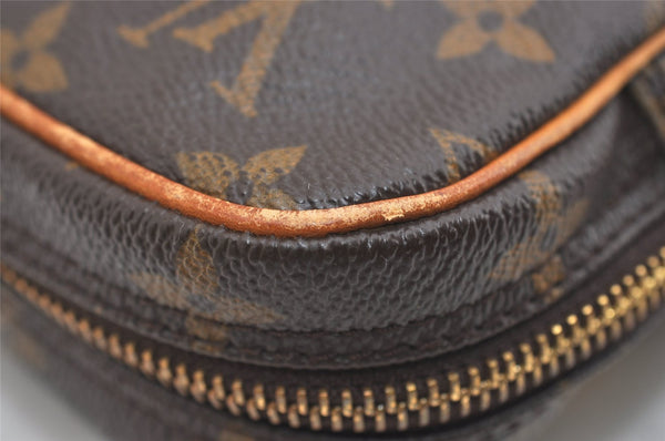 Authentic Louis Vuitton Monogram Danube Shoulder Cross Body Bag M45266 LV 3650J