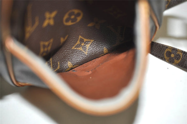 Authentic Louis Vuitton Monogram Danube Shoulder Cross Body Bag M45266 LV 3650J