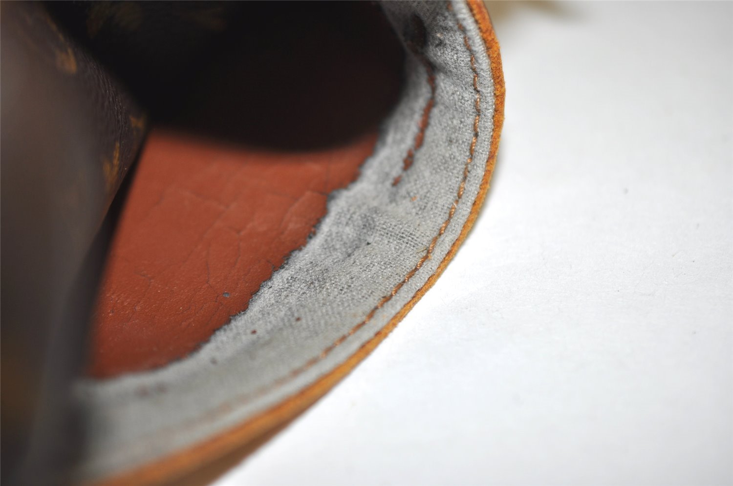 Authentic Louis Vuitton Monogram Danube Shoulder Cross Body Bag M45266 LV 3650J