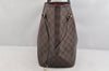 Authentic Louis Vuitton Damier Neverfull MM Shoulder Tote Bag N51105 LV 3650K